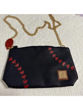 NWOT St. Louis Cardinals Baseball Stitch Crossbody Bag Purse MLB Licensed